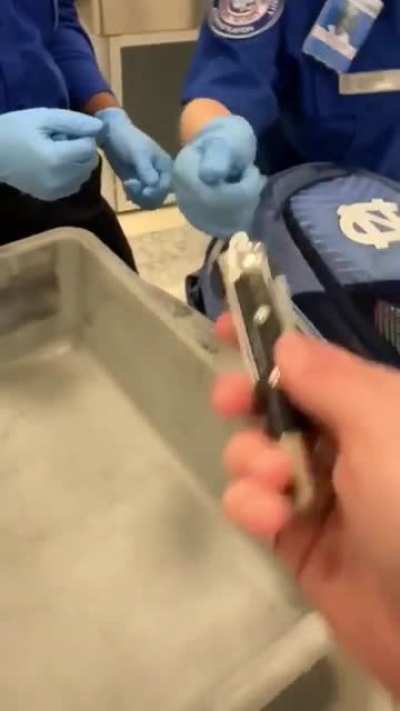 To open a comb