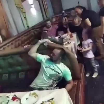 She was sure drunk