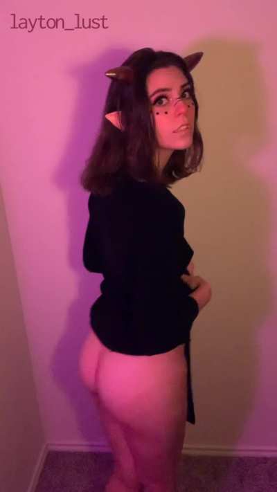 Butt out tongue out! What else should I put out? 😋
