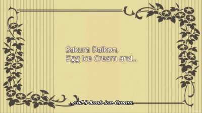 Shoving it down her throat and covering her face with his sticky cream... [Dagashi Kashi]