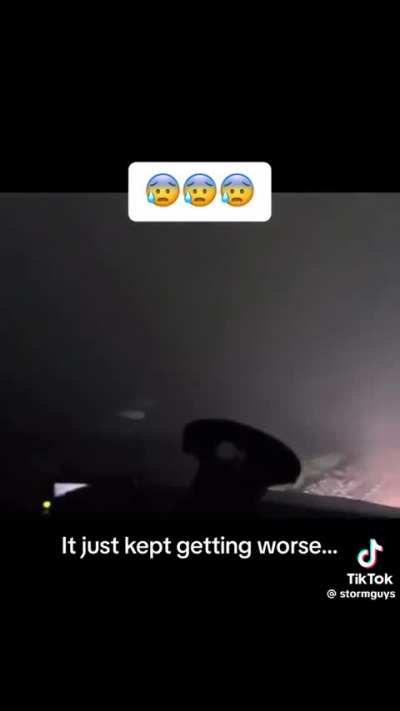 Inside of a tornado