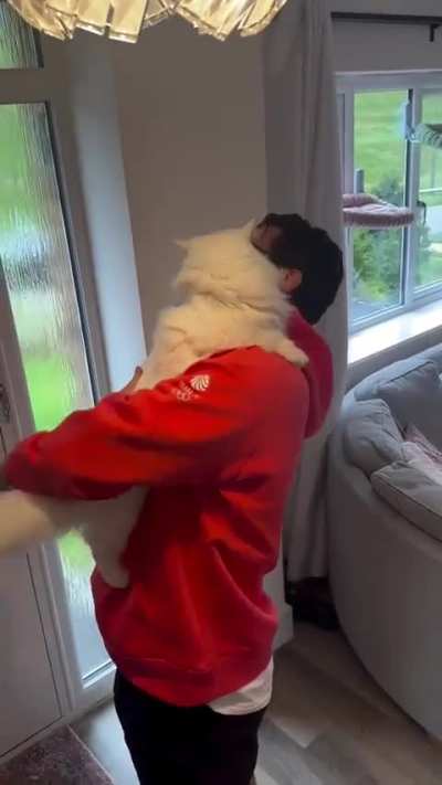 When Daddy comes home.