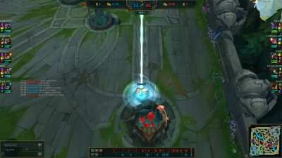 The GATES open. 5 man int turns into a win in ranked.