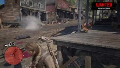 They killed my horse now I kill the world