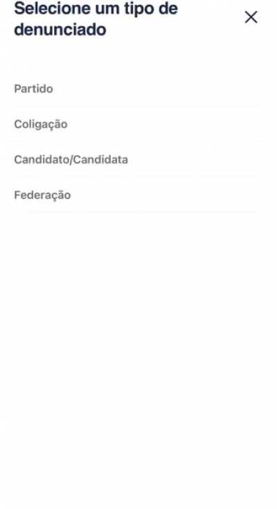 O Aplicativo do TSE , denominado de Pardal, criado para denúncias de propaganda eleitoral irregular e outras afrontas a lei eleitoral NÃO PERMITE DENÚNCIAS CONTRA O PT.