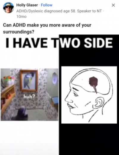 Depends if I'm zoning out