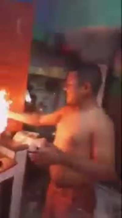 Relax honey, I’ll do the cooking today