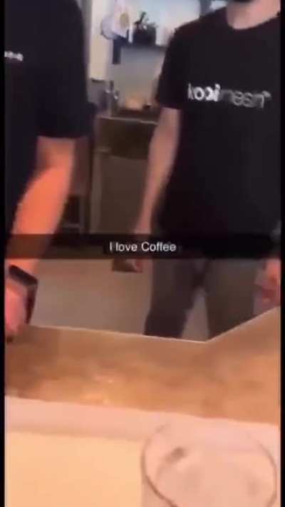 I live coffee