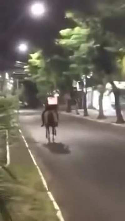 Valor do combustível está transformado motoboy em cavaleiro.