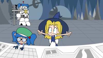I've attempted to reanimate a scene from Dexter's Lab with Touhou characters