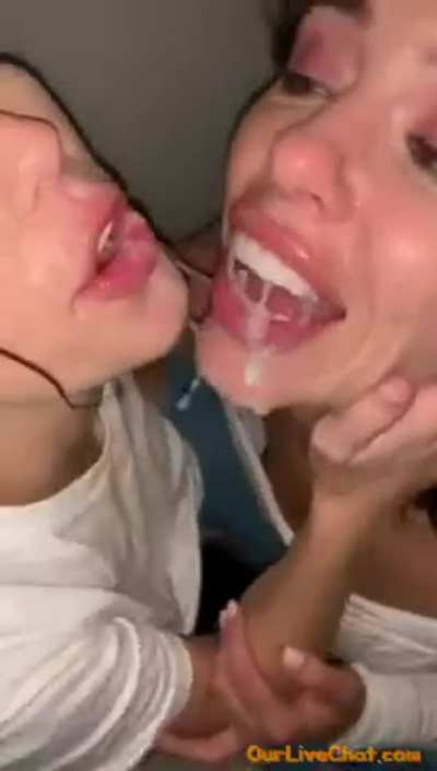 Tender kisses.