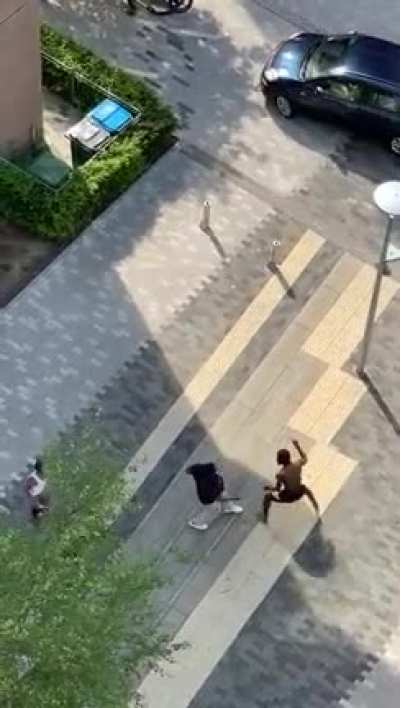 Knife attack in North Greenwich, London.