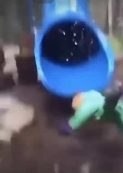 The Child flew💀💀