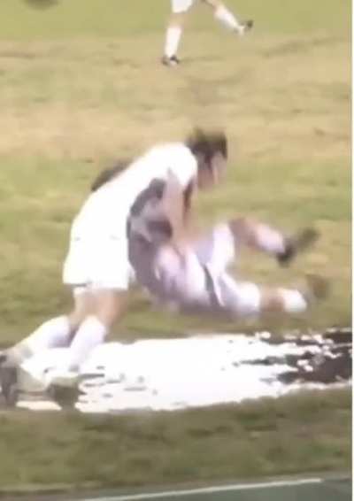 RKO out of nowhere!