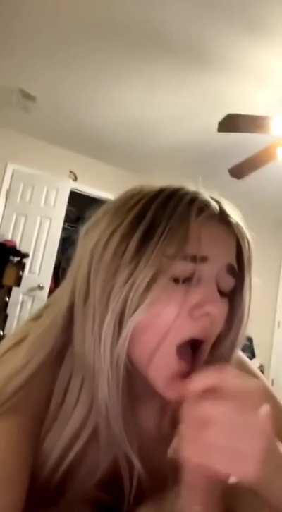 Her hand felt too good