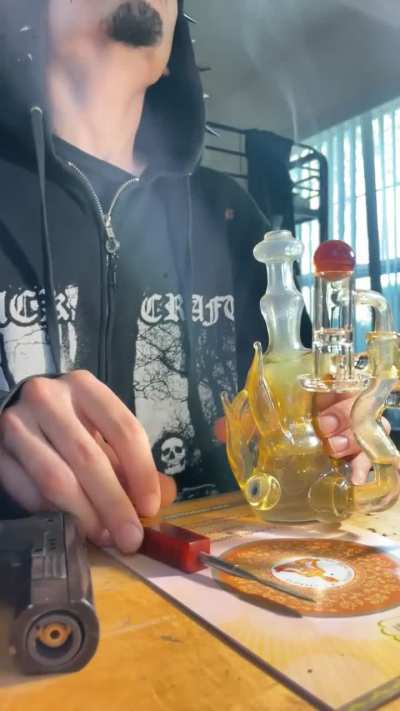 Anyone else a lazy creative that customizes clothes and has a bunch of unfinished artwork because ripping bongs and music is too goated