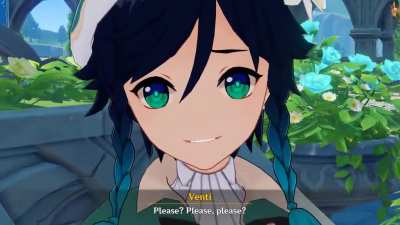 Please? Please, please?
