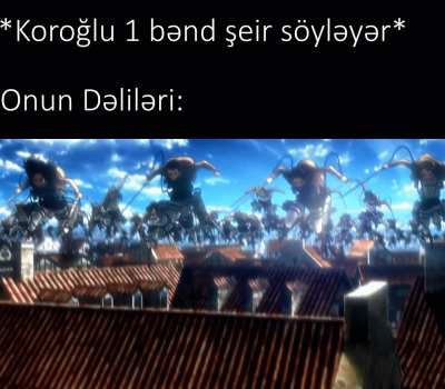Hələ Çənlibel təhlükədə olanda dəlilərin sayları daha da artır.