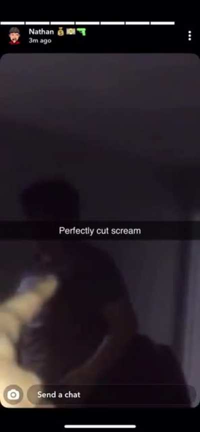 Friend gets boofed