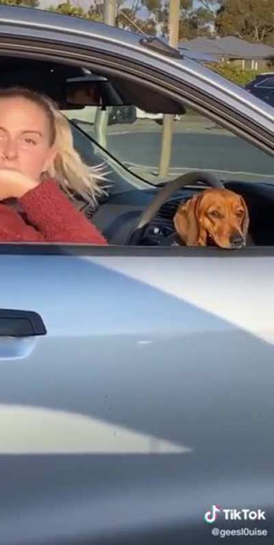 I'd react the same...