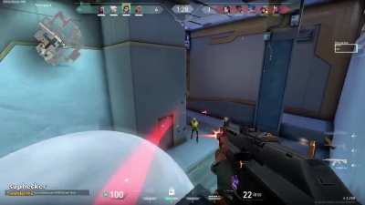 Well here's a lucky ahh play. My aim is all over the place and at that time I didn't really know how to play raze.