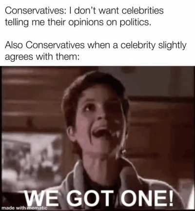 They claim to hate celebrities….