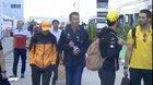 Lando Norris pushes Alex Albon into Danny Ric