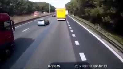That is a one reckless driver