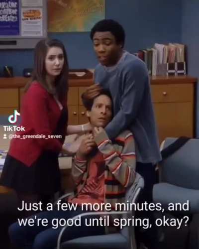 Abed doesn't like Daylight Savings