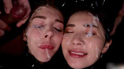 Cum shower