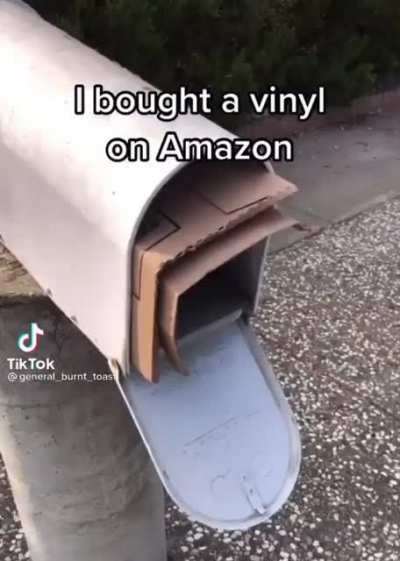 Buying a vinyl on Amazon