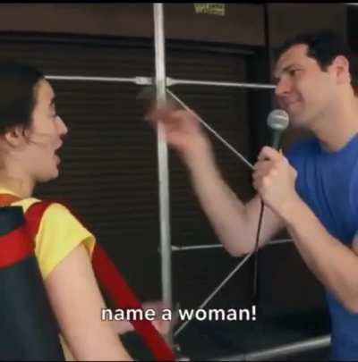 There was an attempt to name a woman