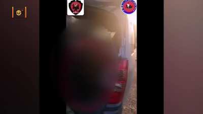Dragon Brother Task Force and Other Local People's Defense Forces (Militia) attack a Myanmar Police Vehicle and some stations in Yinmabin Township. (May 17) One M16A1, One HK33, One Uzi, Three G3s, 23 7.62 NATO rounds, 165 5.56 rounds, 10 9x19 rounds, a p