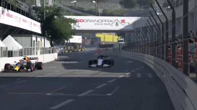 I did a last to first challenge with the worst setup at Monaco, it came down to the wire.