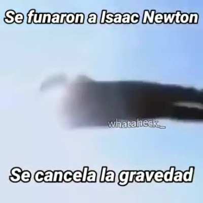 Se cansela la gravedad
