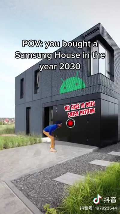 If Apple and Android built houses. (man, I sure hope not...)
