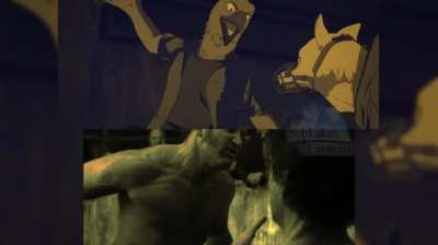 Legoshi and Sherlock Holmes- Fight Scene Comparison