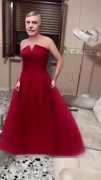 I got my red dress