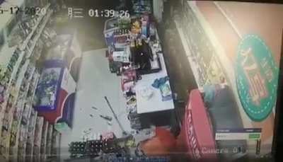 armed robbery turned into beer fest