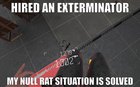 Cleanup Crew finally arrived, I sure do hate null rats.