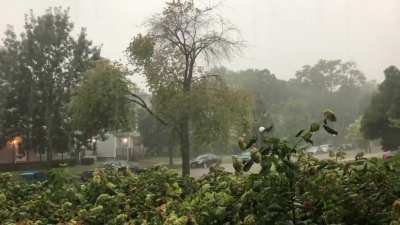 Such a welcome little thunderstorm, we haven’t had rain for days. The air was so cool and refreshing.