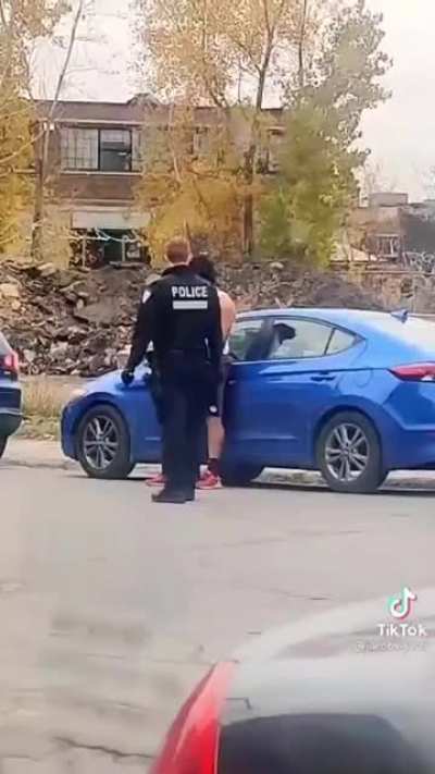 Montreal police pepper-spray man