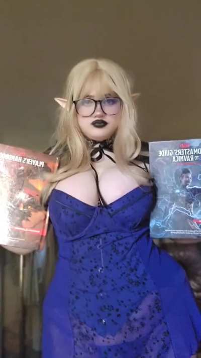 Based on these two books what kind of campaign do you think this Elvish dungeon master will plan next