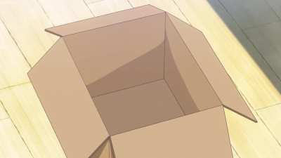 Vanilla just wants to sit down in a box.