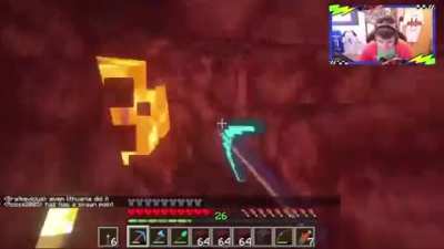 Mining in the nether