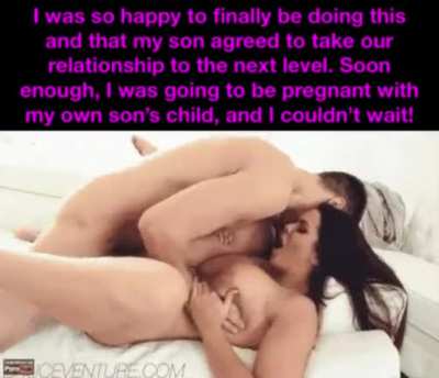 Fill your mommy with your seed.