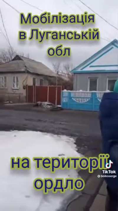 Occupiers in Russian-controlled territory came to draft this woman's son to fight in the war against Ukraine. 