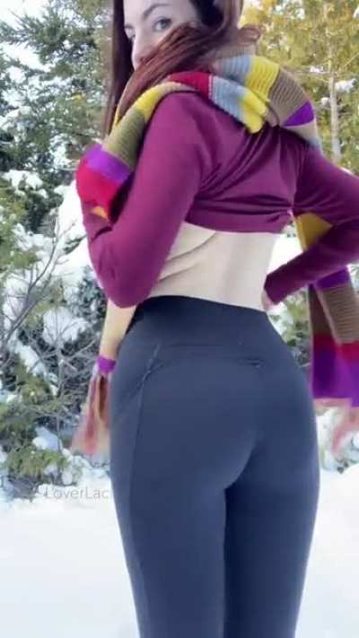 Wanna see what's under my clothes on a hike?