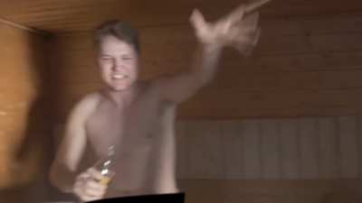 Authentic Finnish sauna experience
