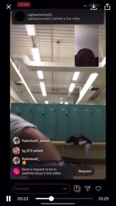 Twerking in bathroom